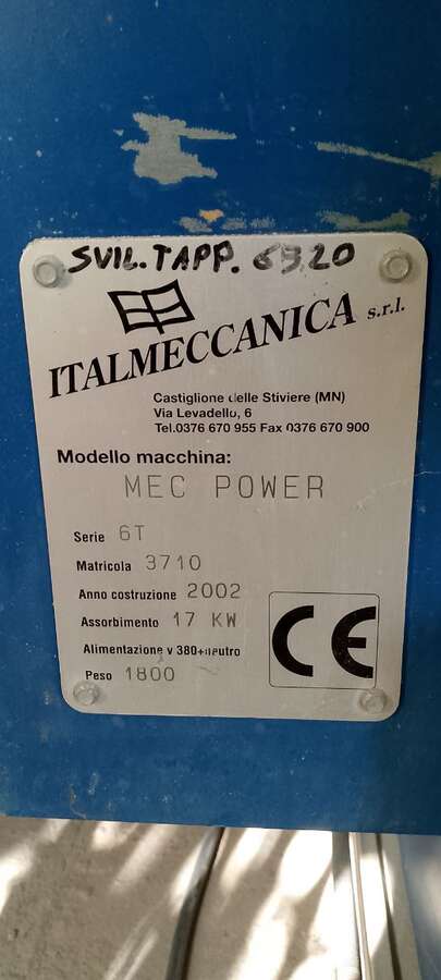 Шлифовальная машина Italmeccanica Mec Power 6Т