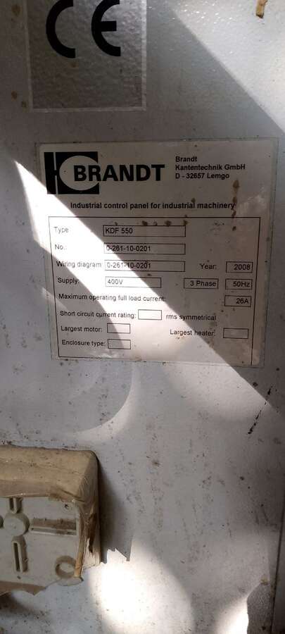 Кромкооблицовочный станок Brandt KDF 550