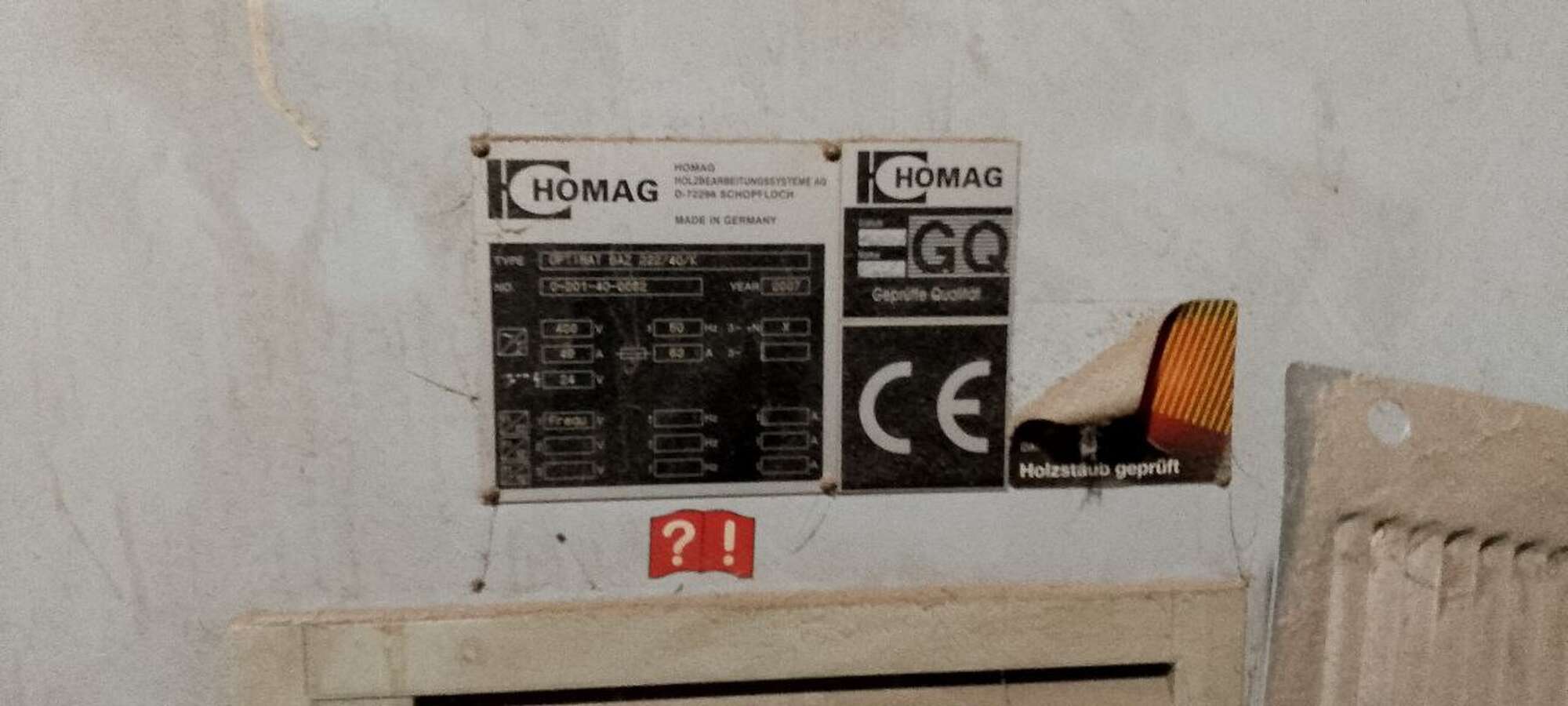 Обрабатывающий центр HOMAG BAZ 222