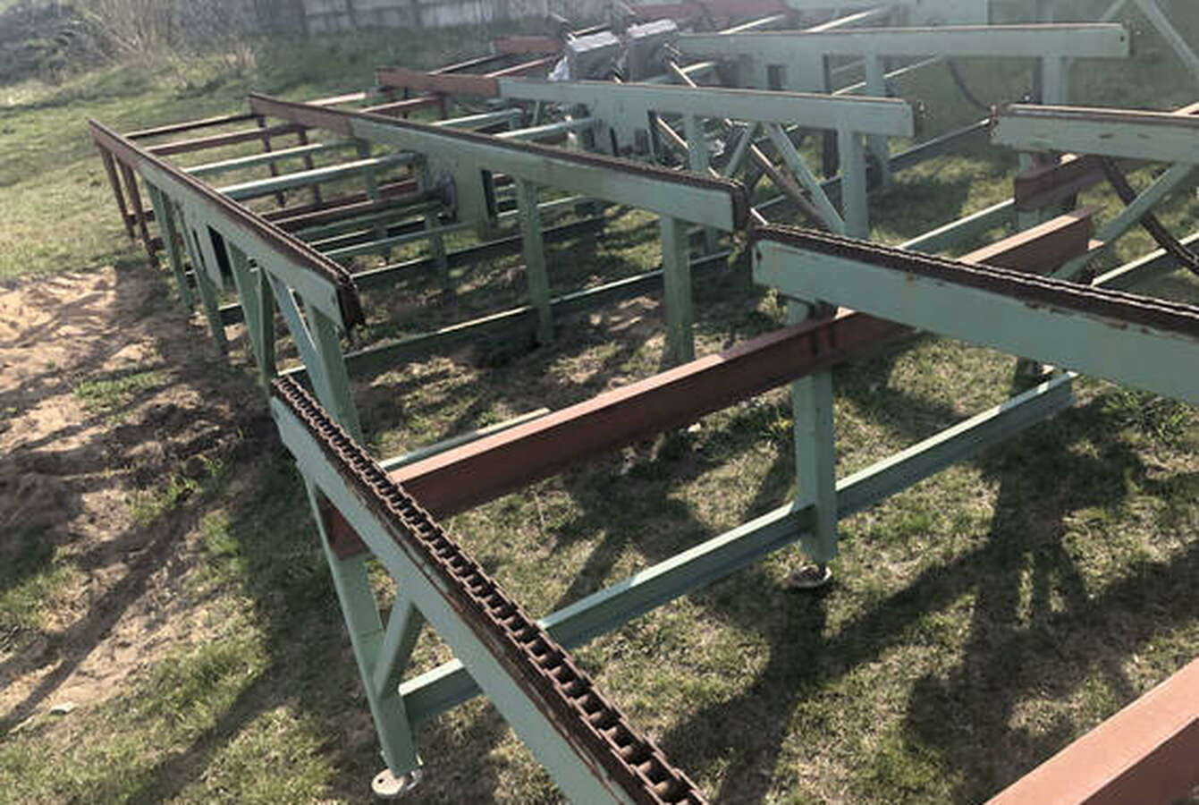 Линия для автоматического распаковывания доски Saulus