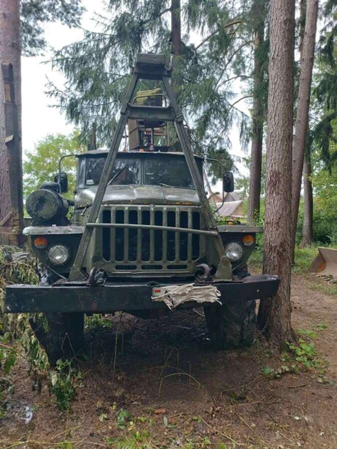 Лесовоз Урал 4320