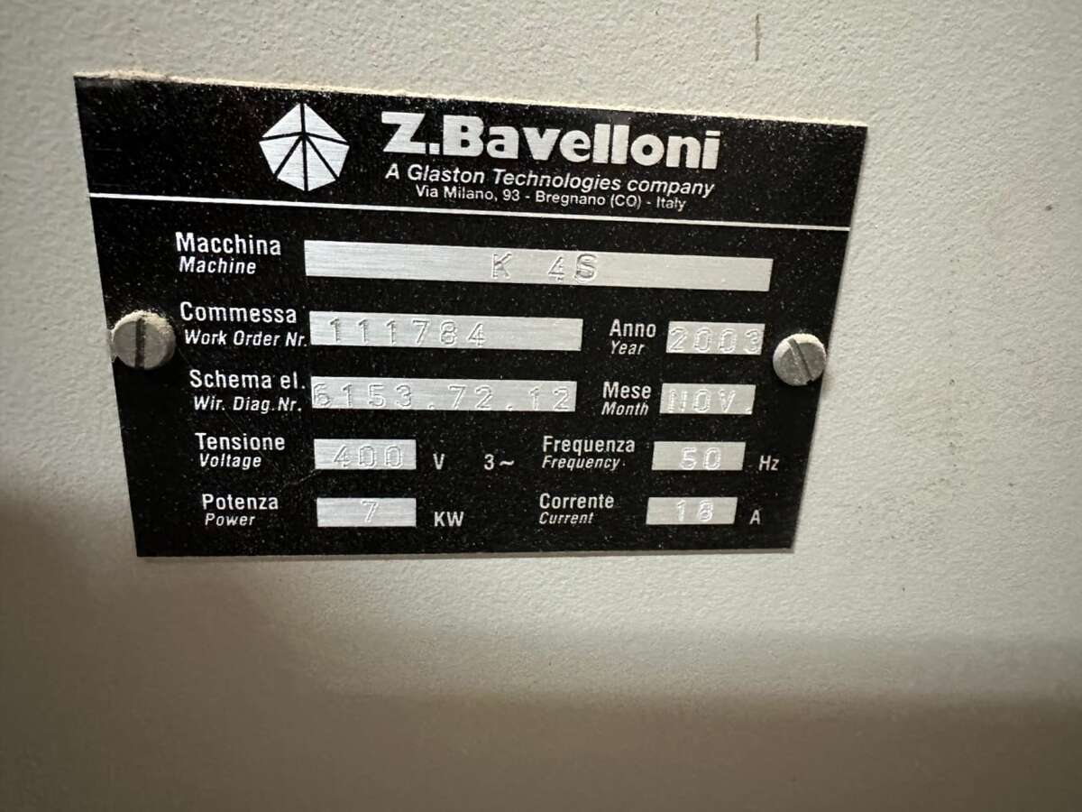 Станок для криволинейной обработки стекла Bavelloni