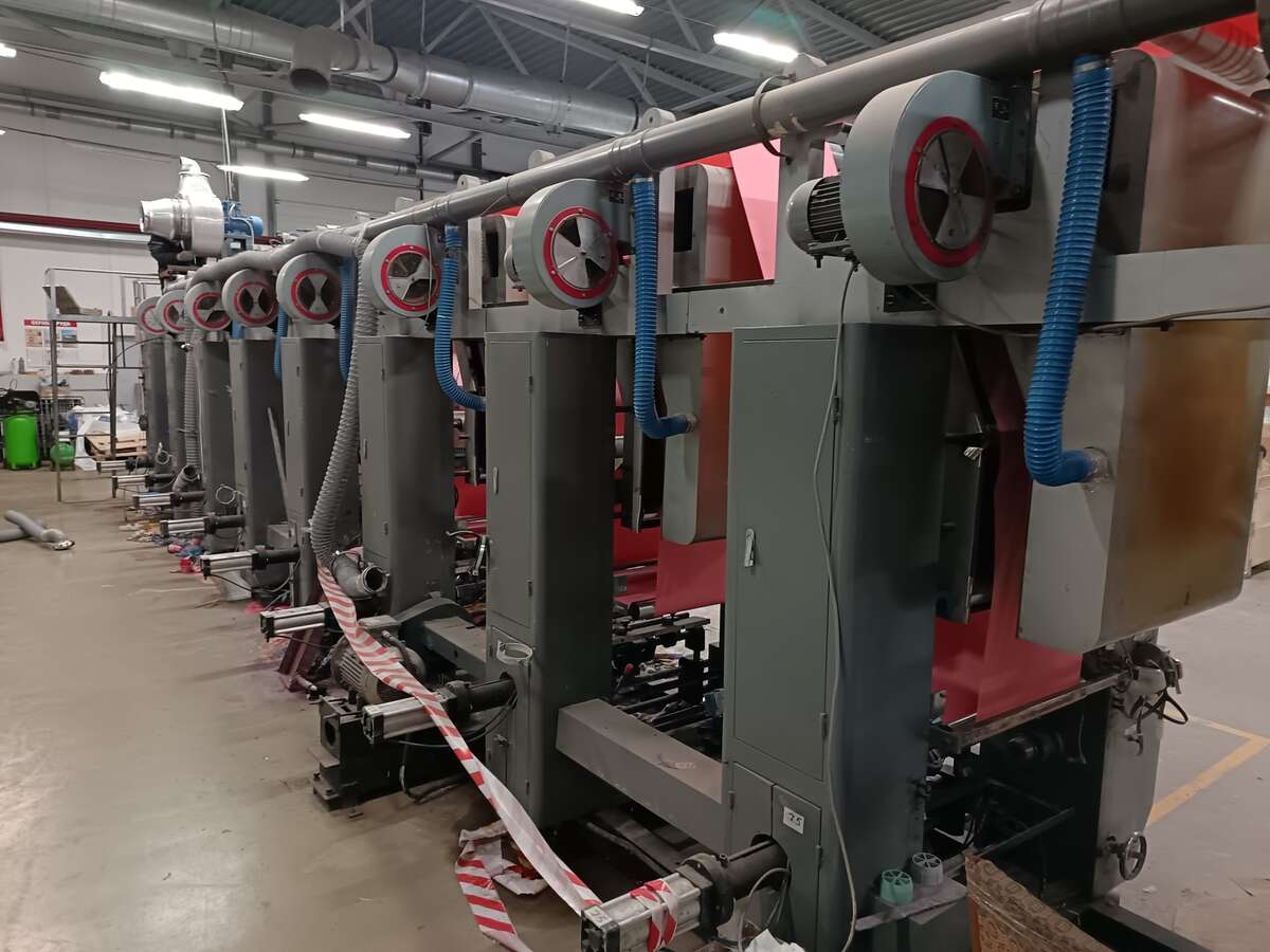 Машина печатная ротографическая Gravure Printing Machine GWASY-600