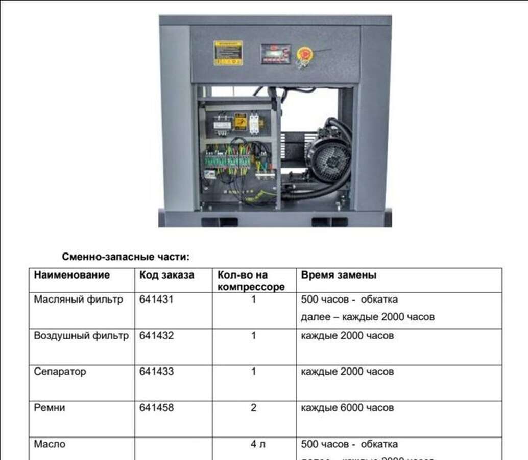 Компрессор винтовой FSK 7.5-10 Fubag