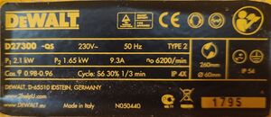 Фуговально-рейсмусовый станок DeWALT D27300