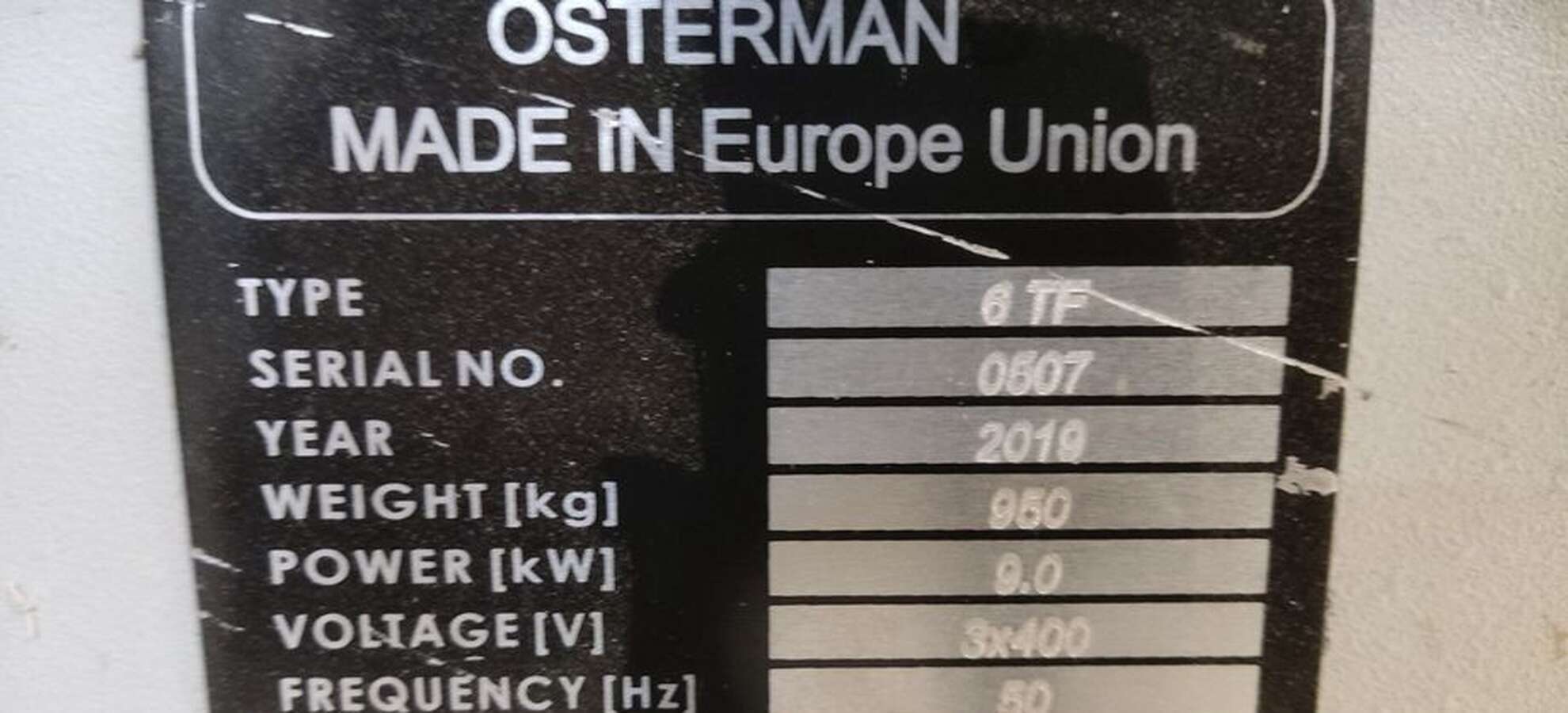 Кромкооблицовочный станок OSTERMAN 6TF 2019г.в.