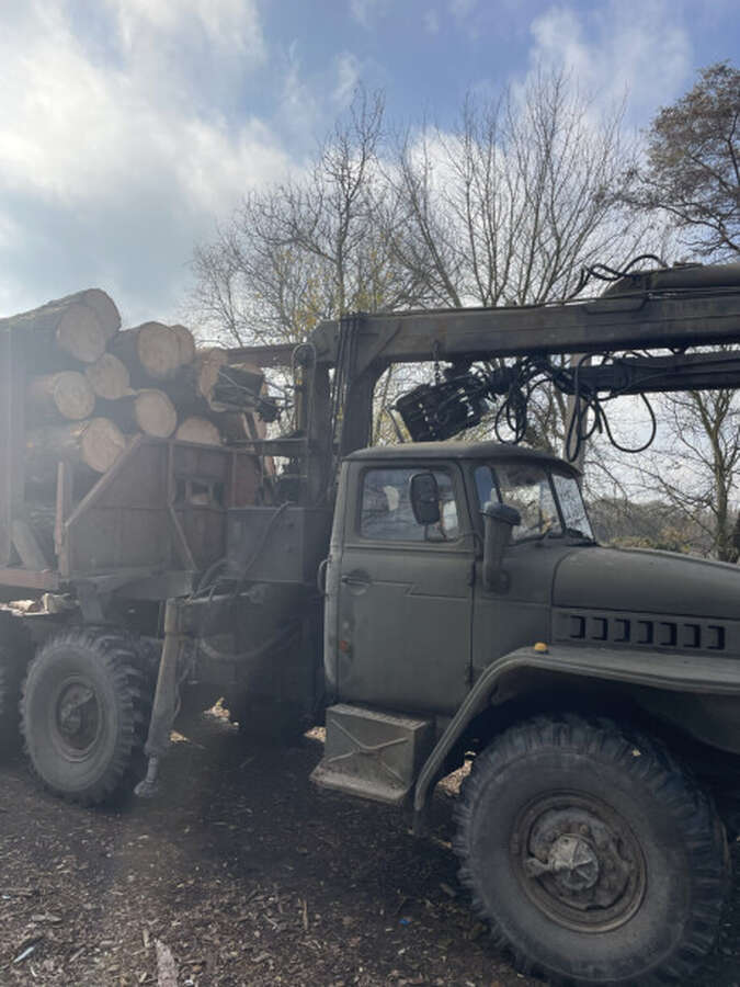 Лесовоз URAL-4320