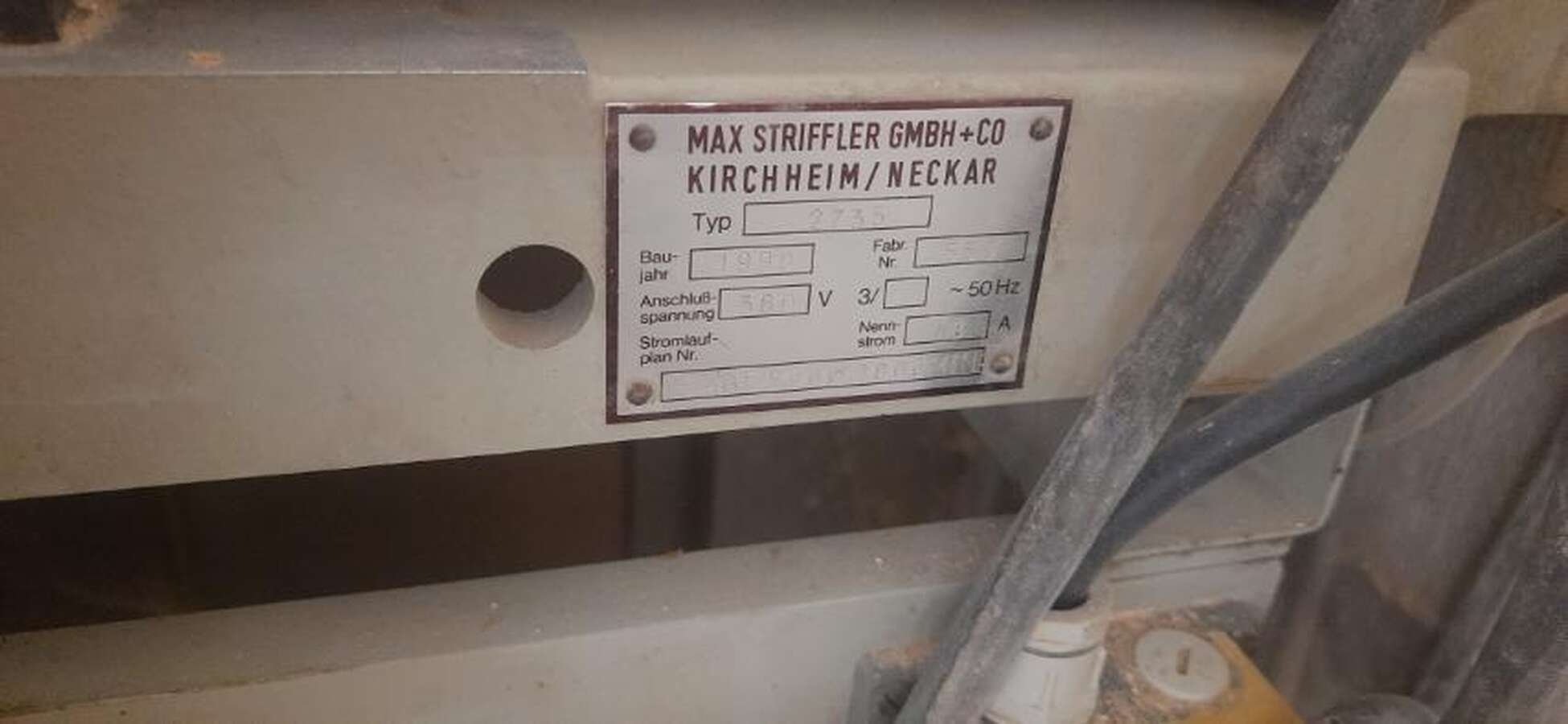 Станок запила штапика STRIFFLER 2735