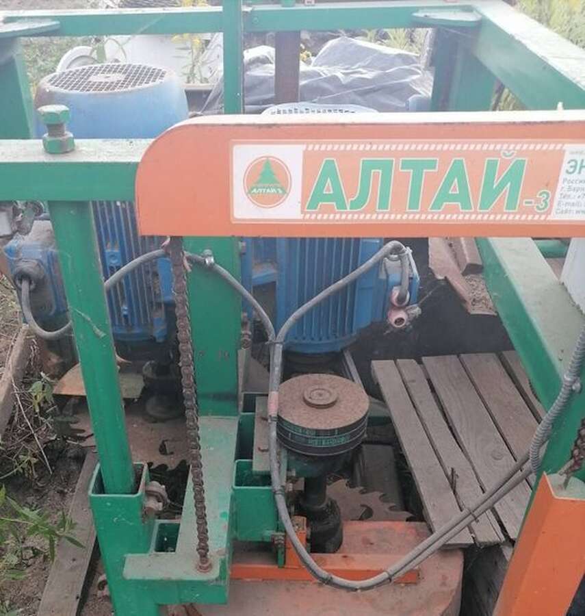 Дисковая горизонтальная пилорама Алтай ДПА-550