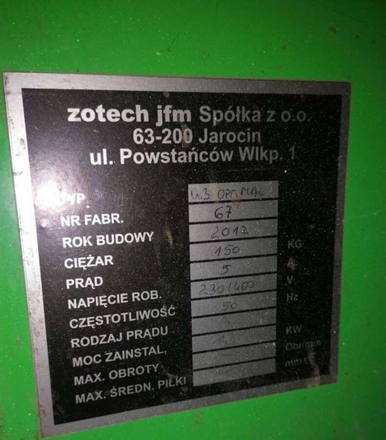 Кромкооблицовочный станок ZOTECH Q3 Optimal
