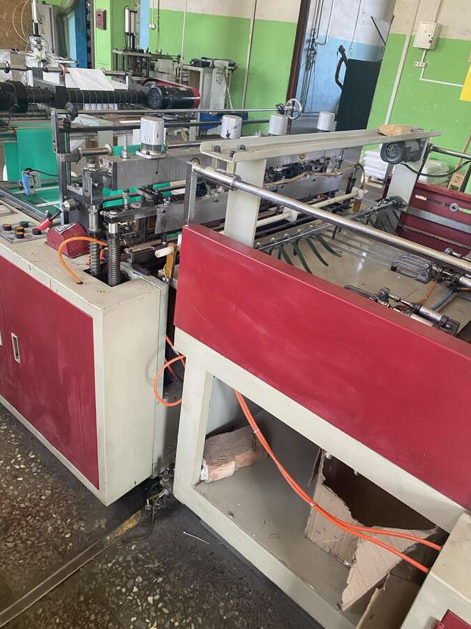 Пакетоделательная машина двухручьевая для майки