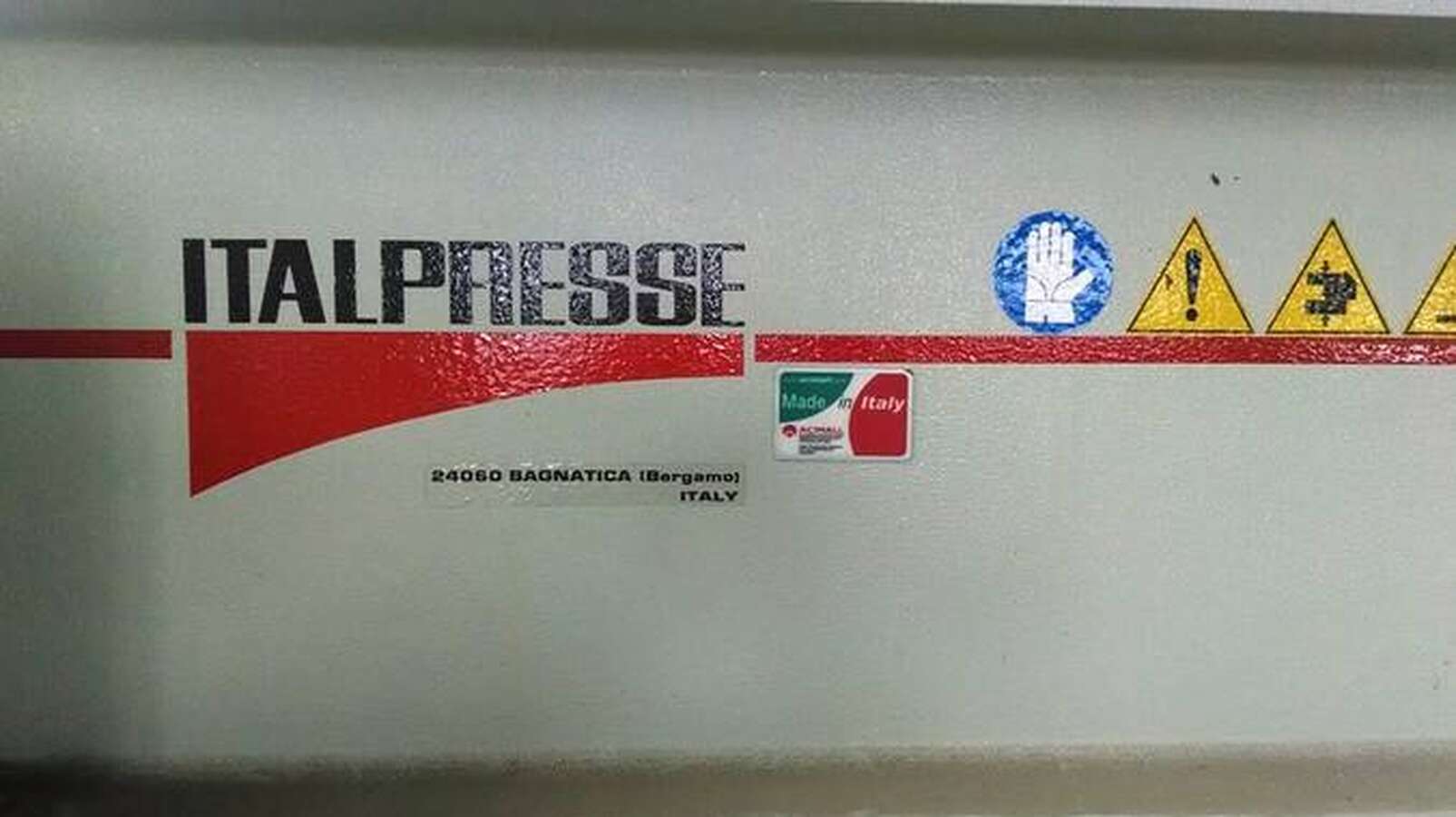 Вакуумный пресс ITALPRESSE ESTREMA/S