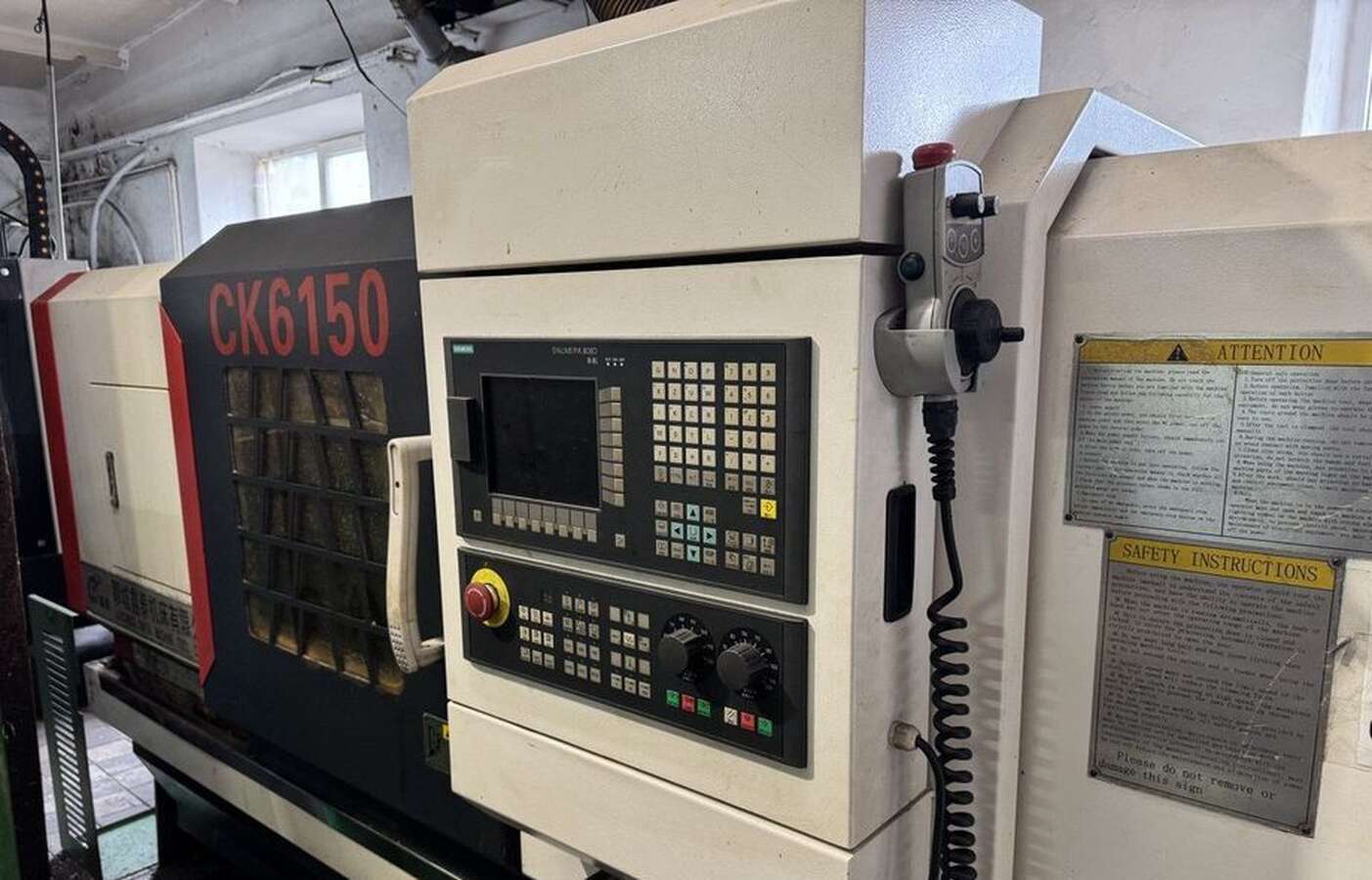 Токарный станок с ЧПУ СК6150