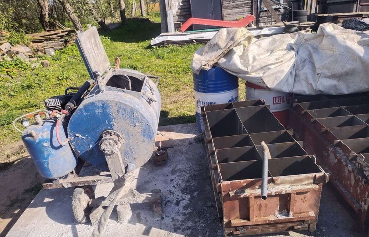 Оборудование для производства пенобетона