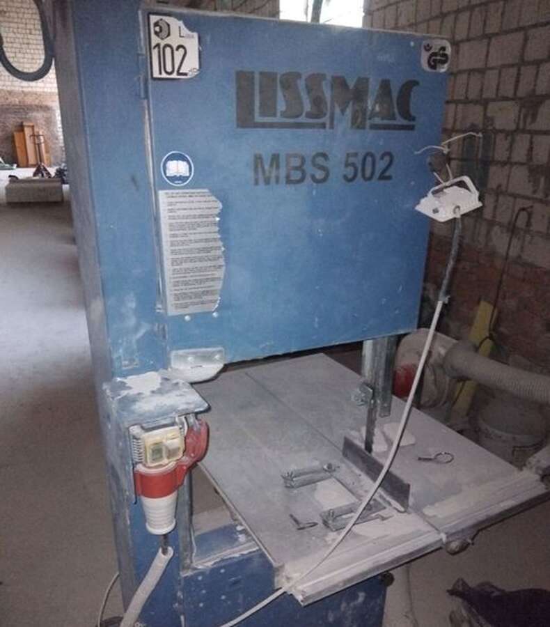 Пила ленточная для пенобетона Lissmac MBS 502