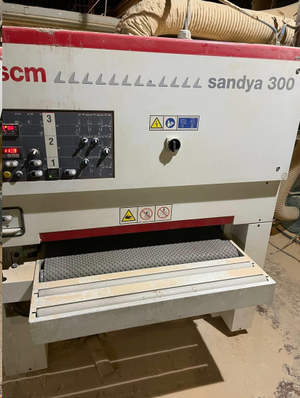 Калибровально-шлифовальный станок SCM Sandya 300