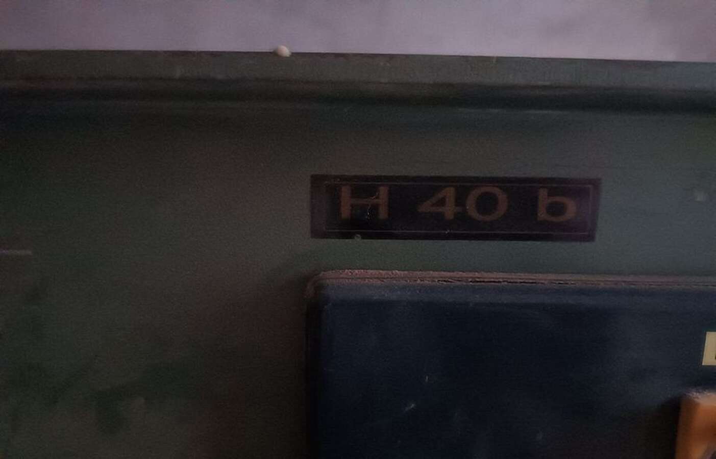 Пресс для шпонирования H 40 E - b