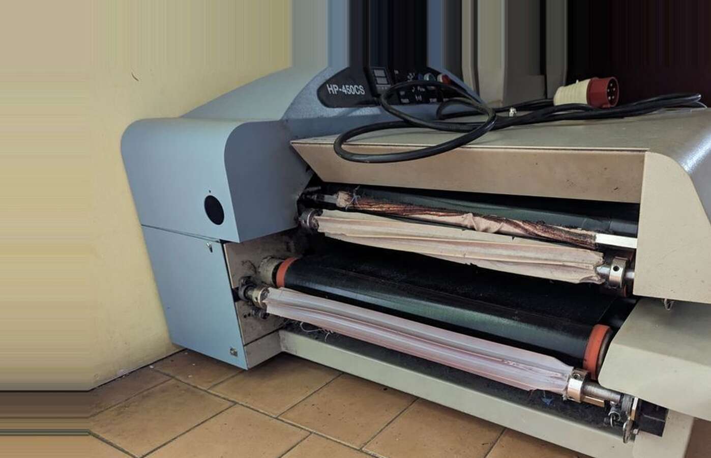 Проходной пресс для дублирования Hashima HP-450CS