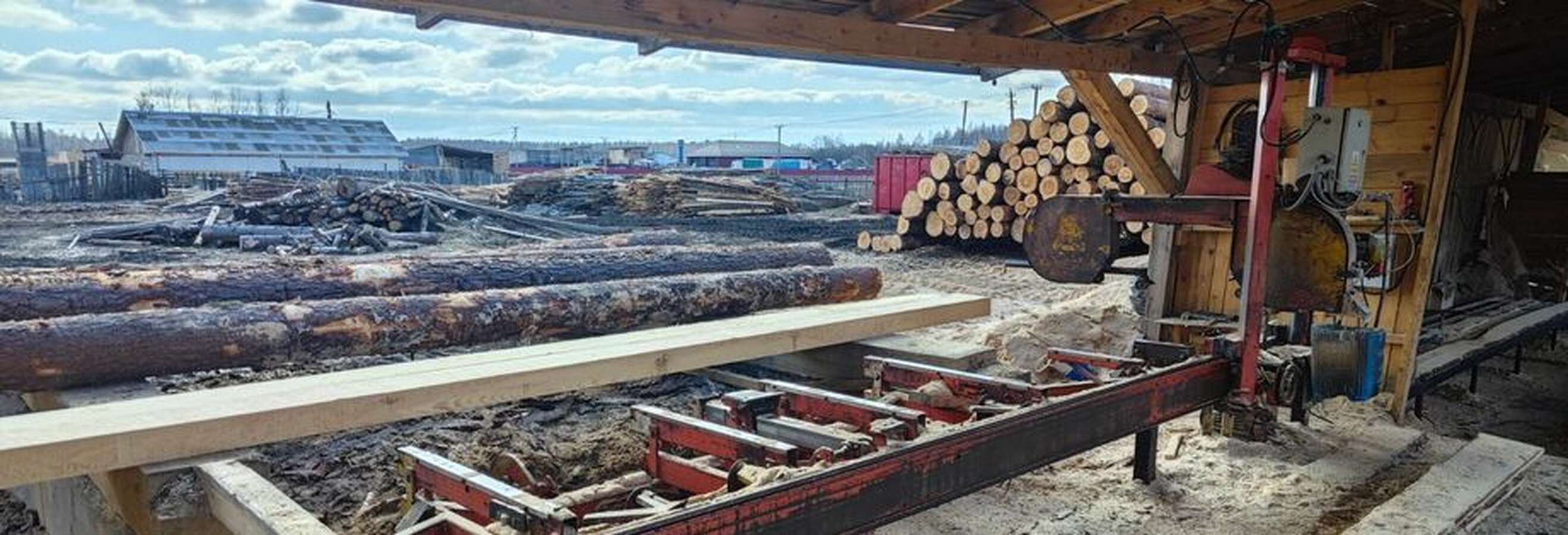 Ленточная пилорама Wood-Mizer LT40