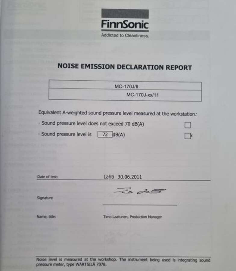 Ультразвуковая ванна Finnsonic MC 950