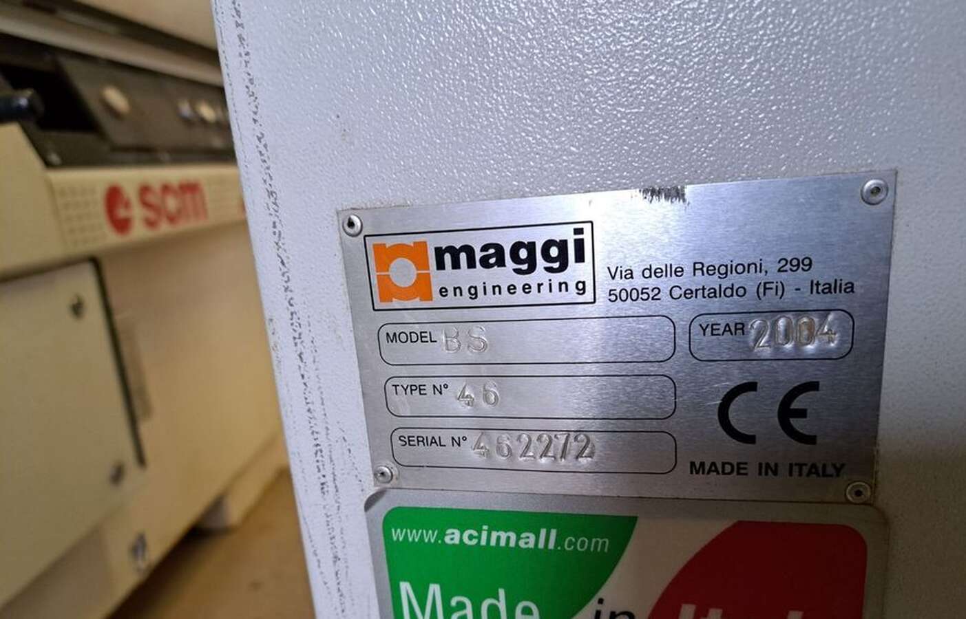 Станок сверлильно-присадочный Maggi Boring System 46
