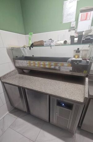 Стол для пиццы TEFCOLD PT1200 + VK38-150