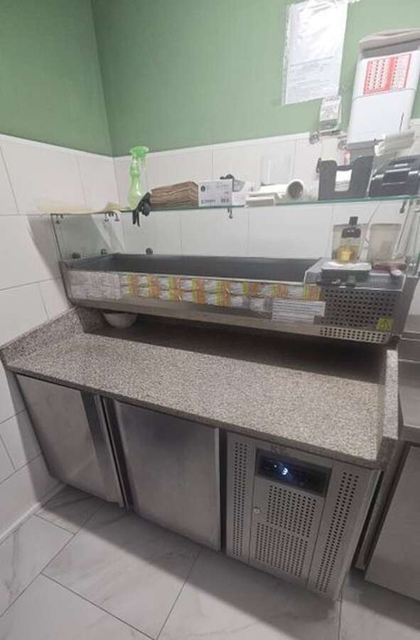 Стол для пиццы TEFCOLD PT1200 + VK38-150