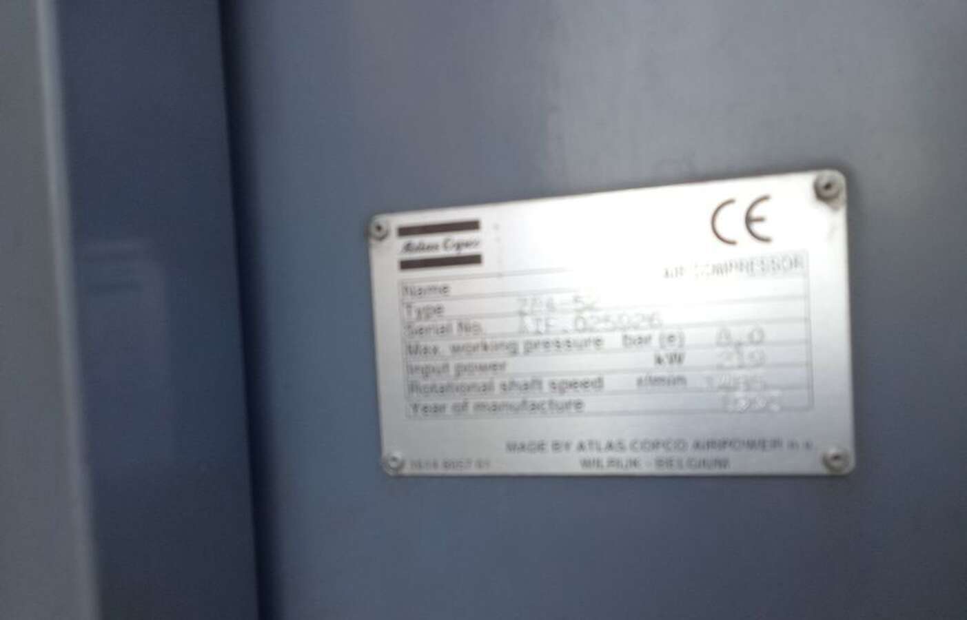 Компрессор винтовой ATLAS copco zr4