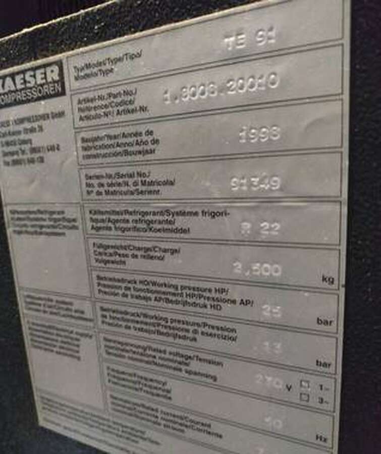 Компрессор винтовой Fini Rotar 4010 бак и осушитель Kaeser
