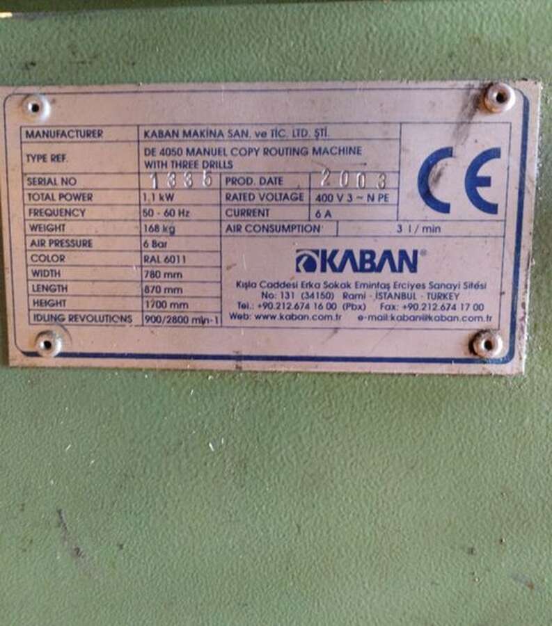 Копировально-фрезерный станок Kaban DE-4050