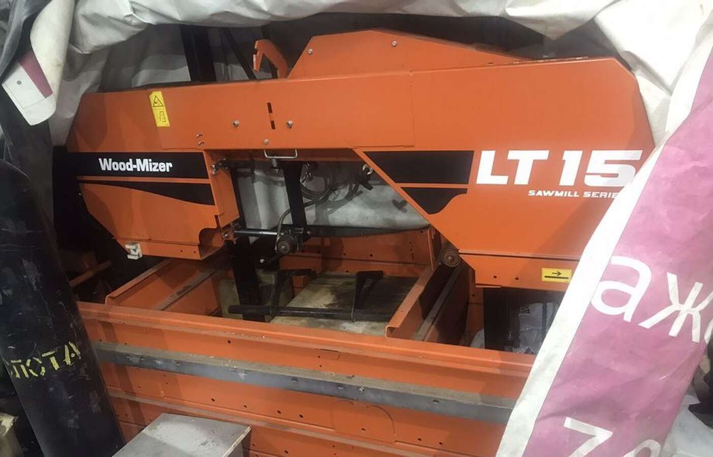 Ленточная пилорама lt15 + строгальный станок MP100