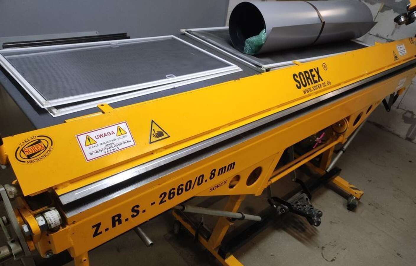 Листогиб SOREX ZRS 2660/0.8 mm