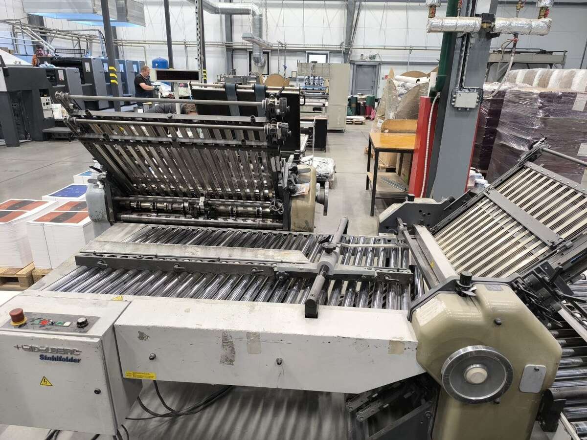 Фальцевальная машина Heidelberg Stahlfolder 4/4/4