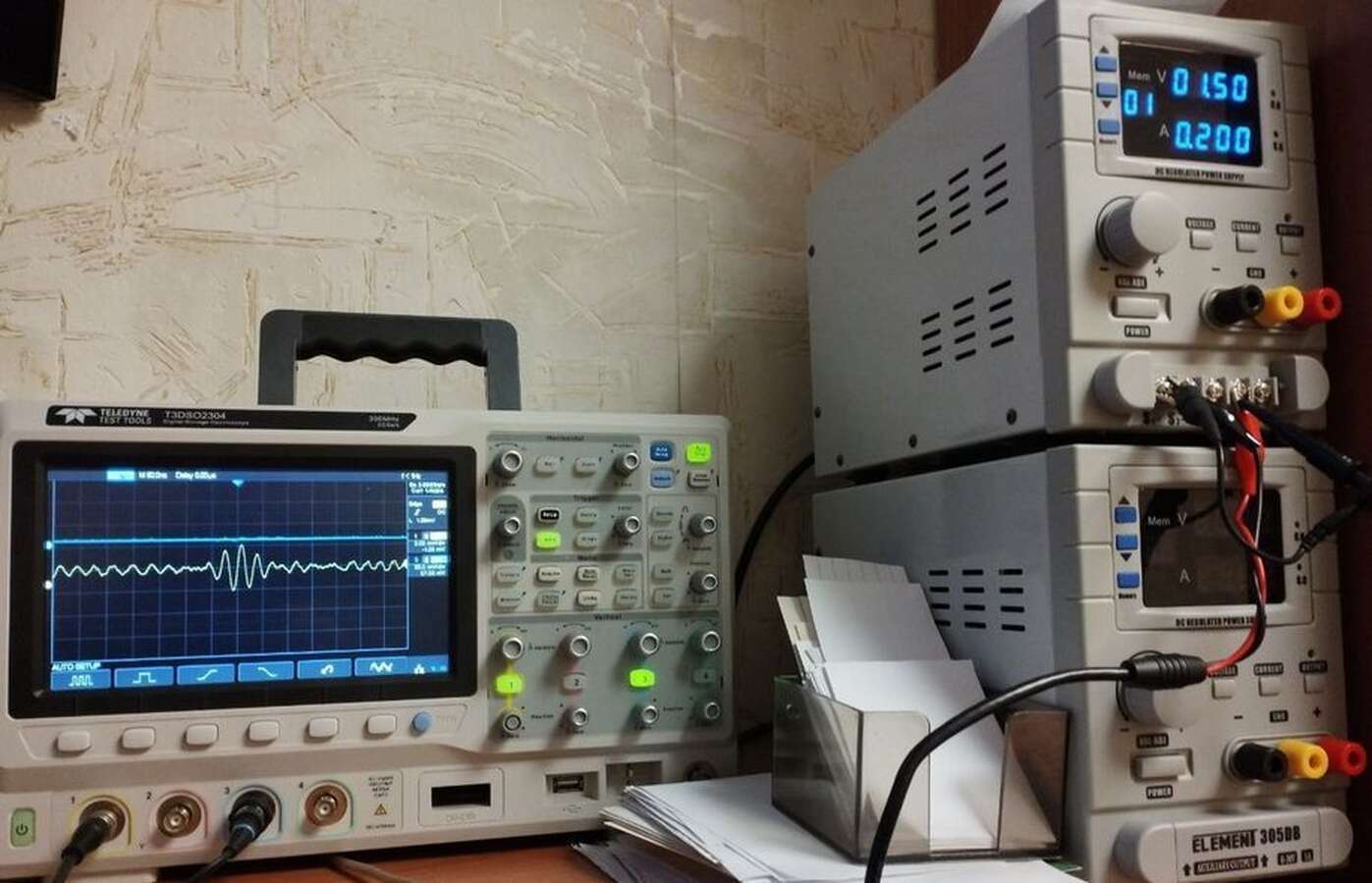 Осциллограф Teledyne T3DSO2304 4CH 300мгц 2Гв/с