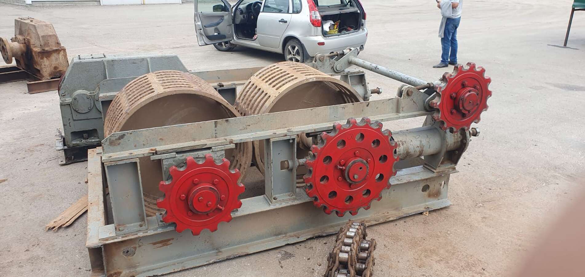 Вальцы дырчатые СМ-369А и сменный сегменты