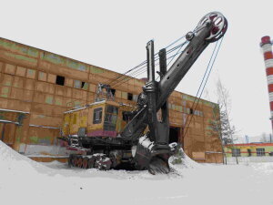 Экскаватор универсальный Карьерный гусеничный экскаватор, 1991 г.в.