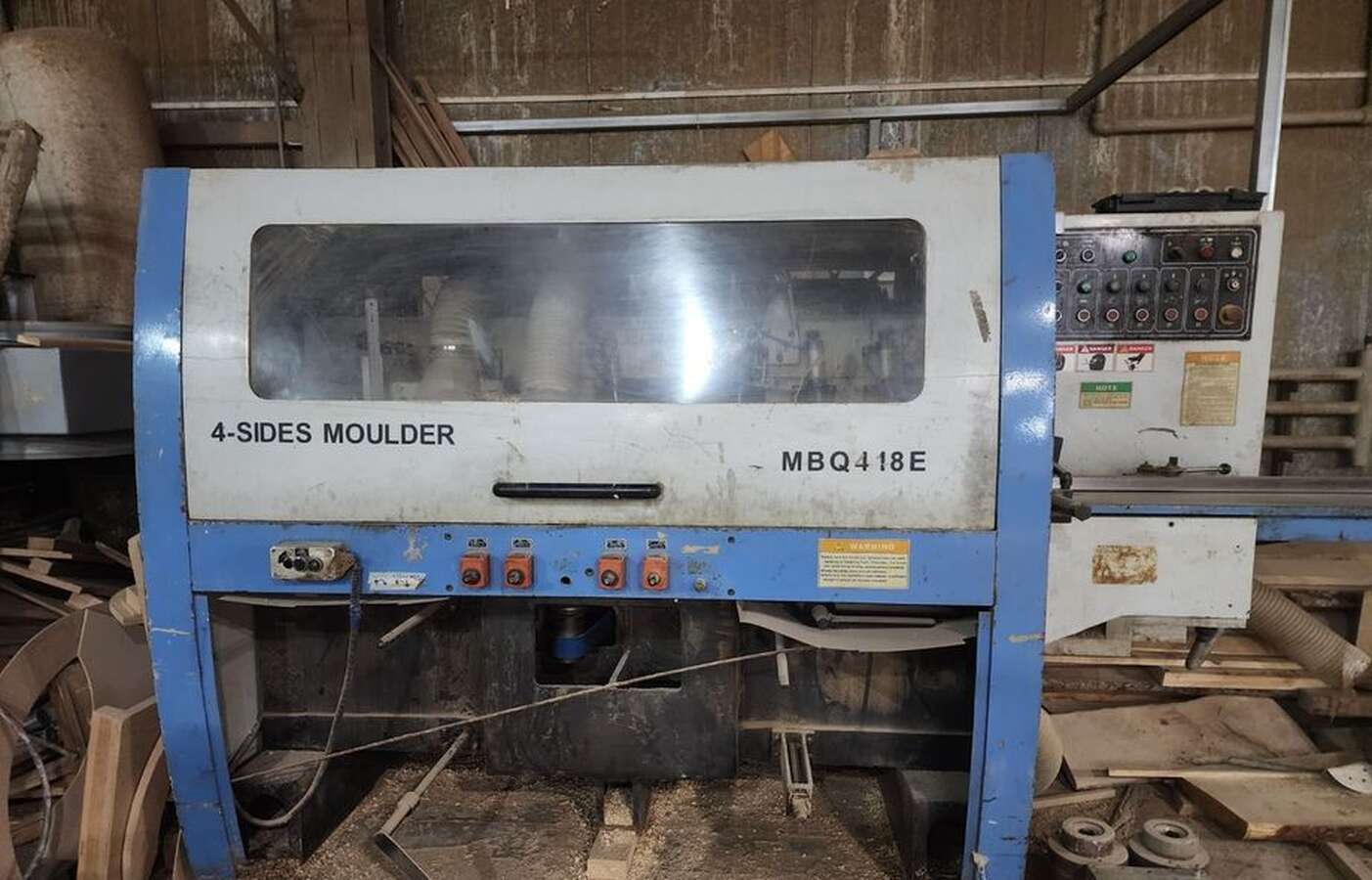 Четырехсторонний станок MBQ 418 E 2007г.в.