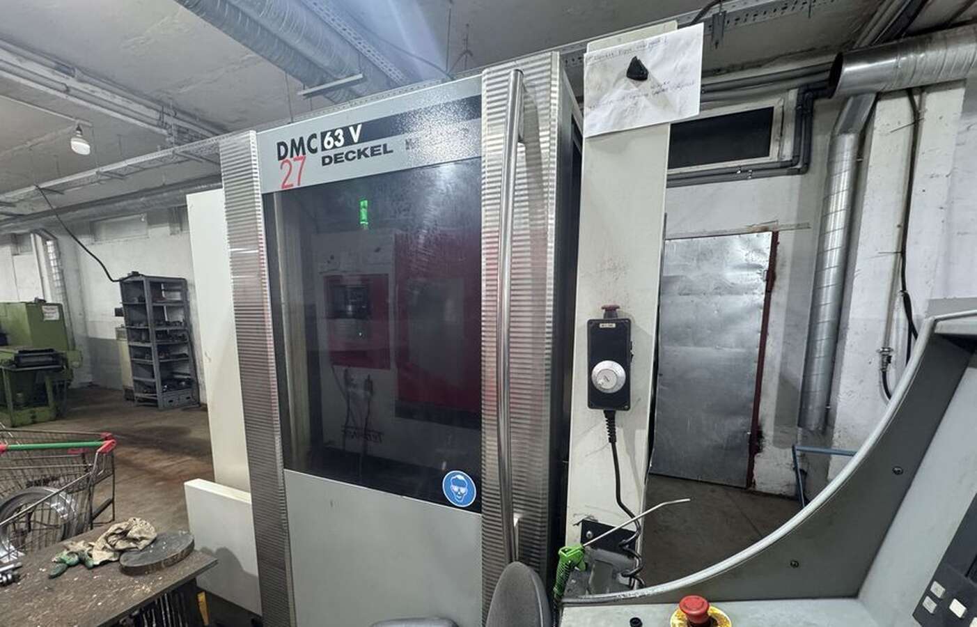 Обрабатывающий центр DECKEL MAHO DMC63V с ЧПУ
