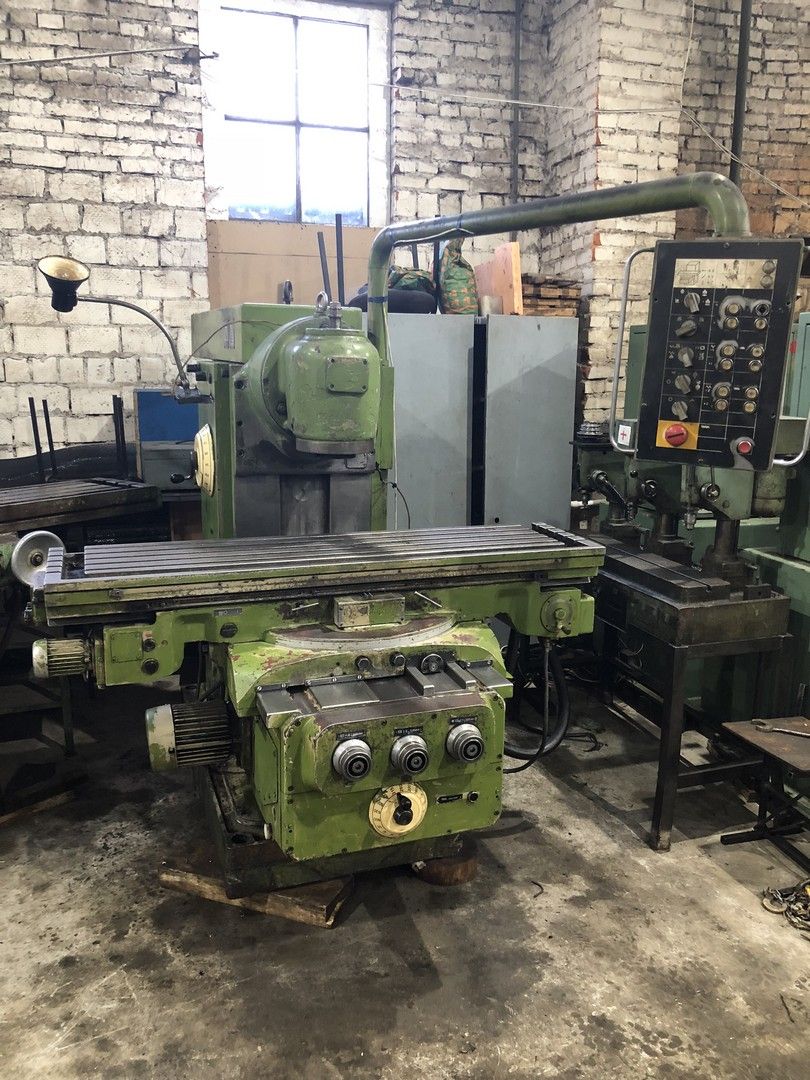 Heckert FU 400 Широкоуниверсальный фрезерный станок