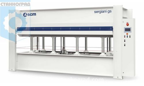 Пресс горячий с плоскими плитами SCM sergiani gs 6/90 25-13