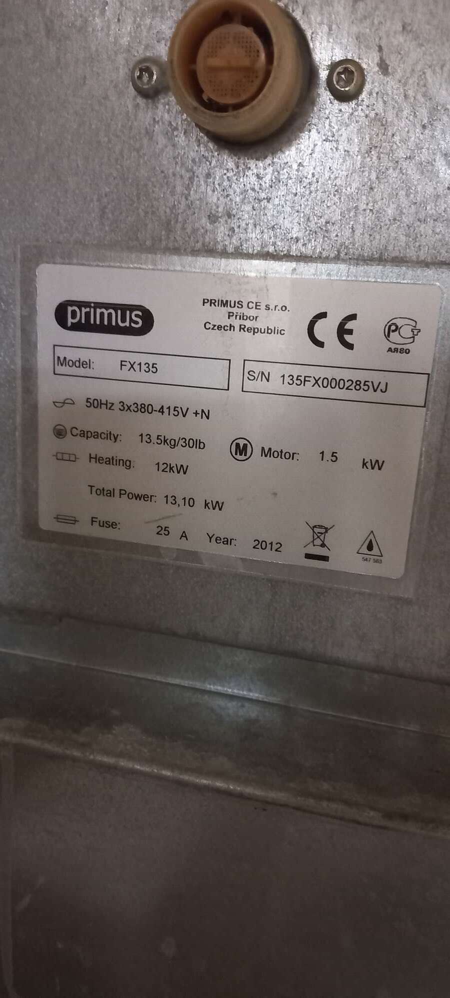 Стиральная машина Рrimus FX135