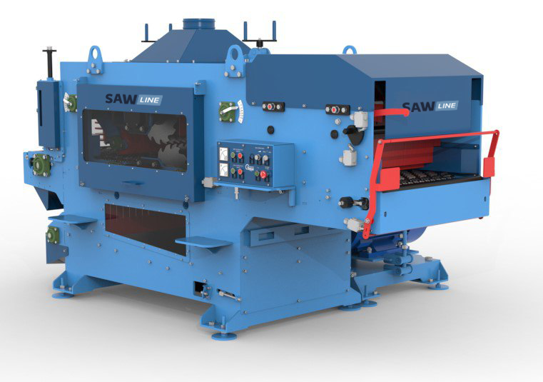 Двухвальный многопильный станок SAWLINE MDS-170/210/250, MDS 250/150