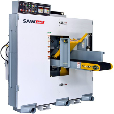 Ленточно-делительный двупильный станок SAWLINE HP 66
