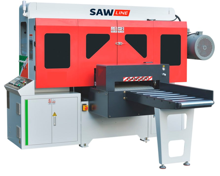Ленточно-делительный однопильный станок SAWLINE SL 450W/650W