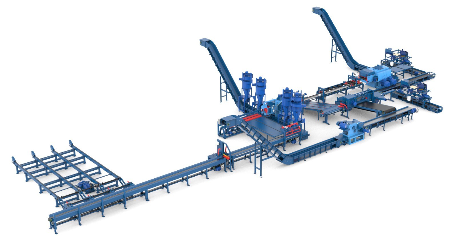 Лесопильная линия SAWLINE для паллетной доски, Pallet-line 450