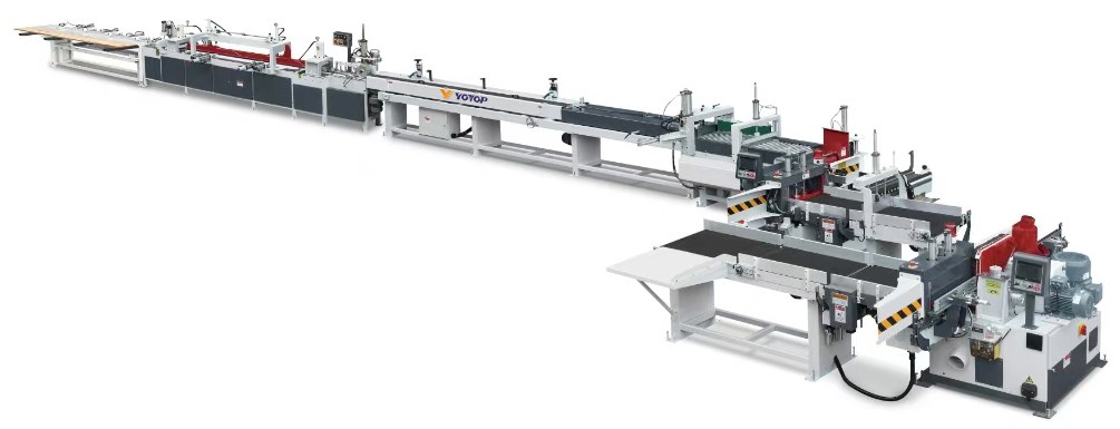 Автоматическая линия сращивания по длине YOTOP 250 Infinite line servo