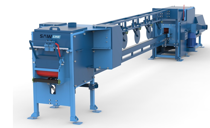 Станок для переработки горбыля SAWLINE GL-500
