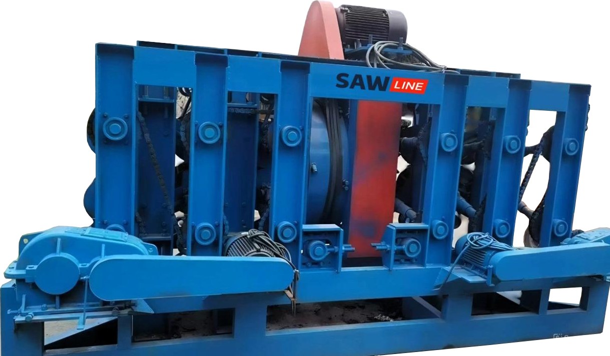 Окорочный станок для бревен SAWLINE DM-46