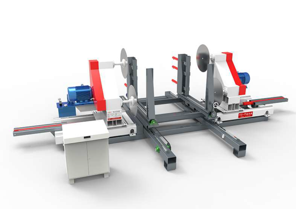 Пакетная торцовка пиломатериала (дисковая) SAWLINE P-CUT 6000