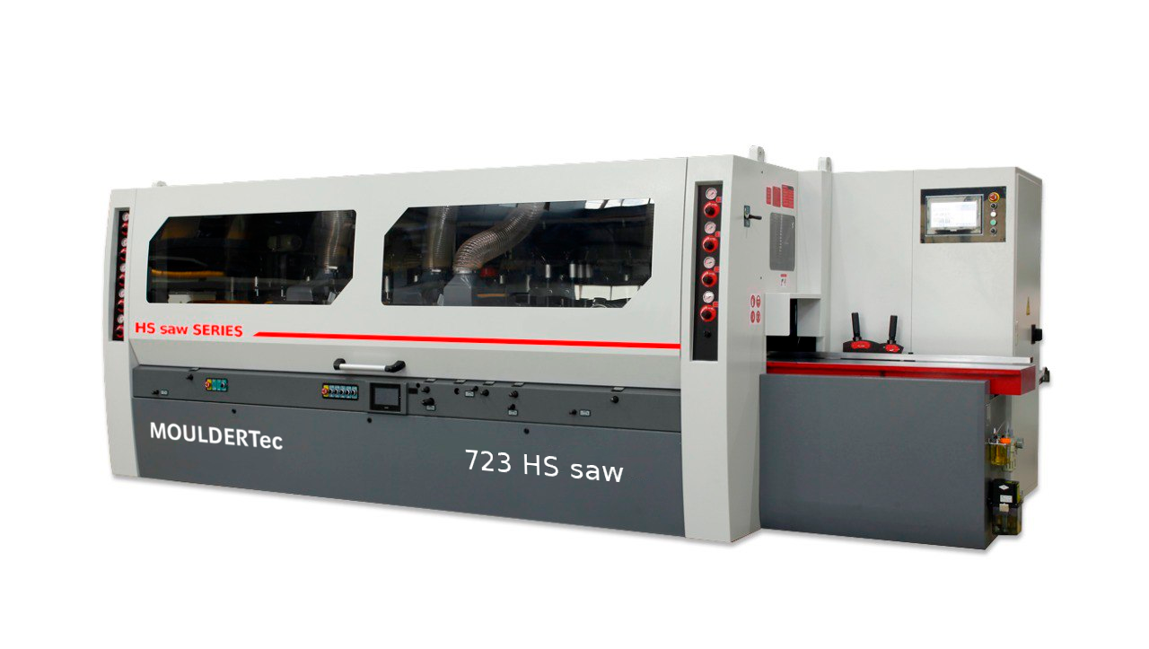 Четырехсторонний станок с пильным узлом MOULDERTec 723 High Speed saw